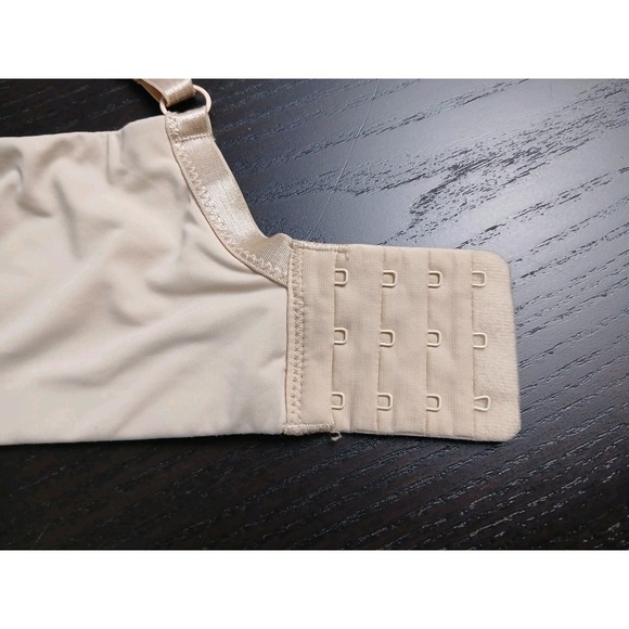 Motherhood Maternity Lightly Lined Wireless Nursing Bra Nude Size 38D #484C - Picture 7 of 9